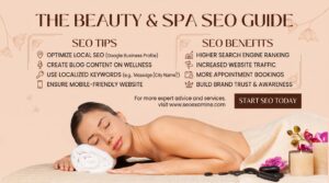 Massage Therapy SEO guide featuring local SEO tips, wellness content strategies, keyword optimization, mobile-friendly website recommendations, and SEO benefits for massage therapy businesses to increase bookings and online visibility.