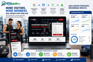SEO strategy helping gyms increase memberships and online leads