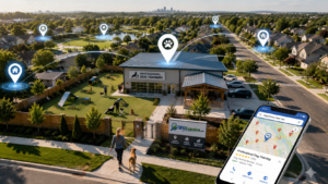 Local SEO helping a dog trainer attract nearby clients searching for professional dog training
