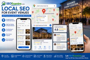 Google Business Profile optimization for local SEO for event venues.