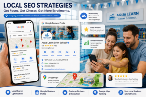 Local SEO strategies for a neighborhood swim school
