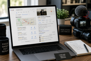 Local SEO for Videographers improving Google Maps visibility and local client inquiries.