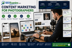 Content marketing strategies helping photographers grow online visibility