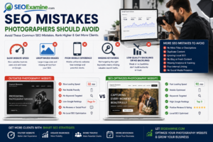 Common SEO mistakes photographers should avoid for better rankings