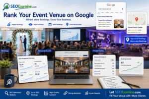 SEO for Event Venues helping wedding and corporate event venues increase online bookings.