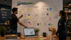 SEOExamine developing a complete SEO strategy to help a dog training business attract more clients