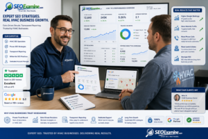 SEOExamine demonstrating experience, expertise, authoritativeness, and trustworthiness through SEO for HVAC Companies.