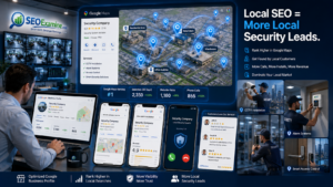Google Maps optimization for a local alarm and CCTV installation business
