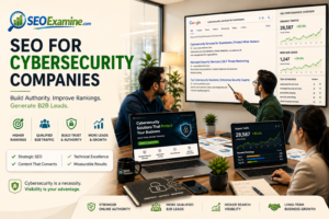 Cybersecurity company using SEO to reach B2B decision-makers through Google search